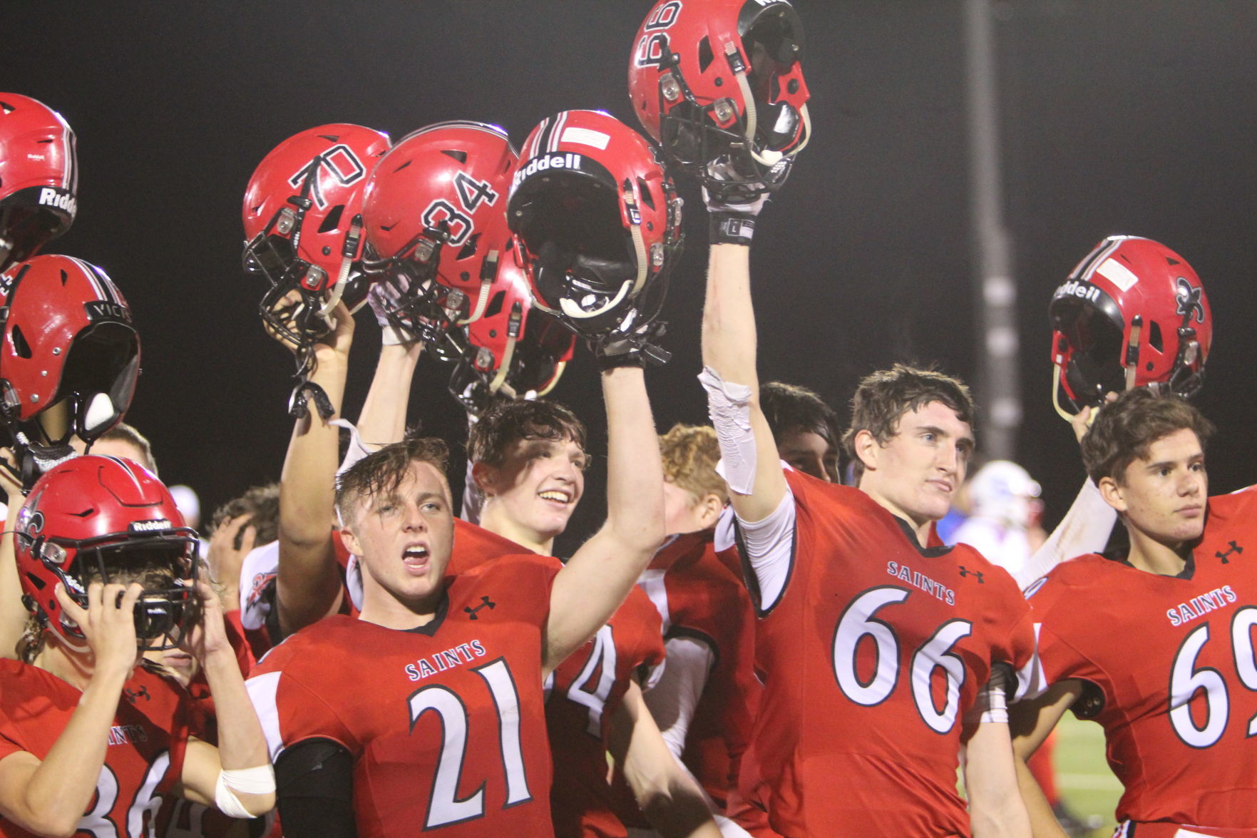St. Helena vs. St Vincent football playoffs